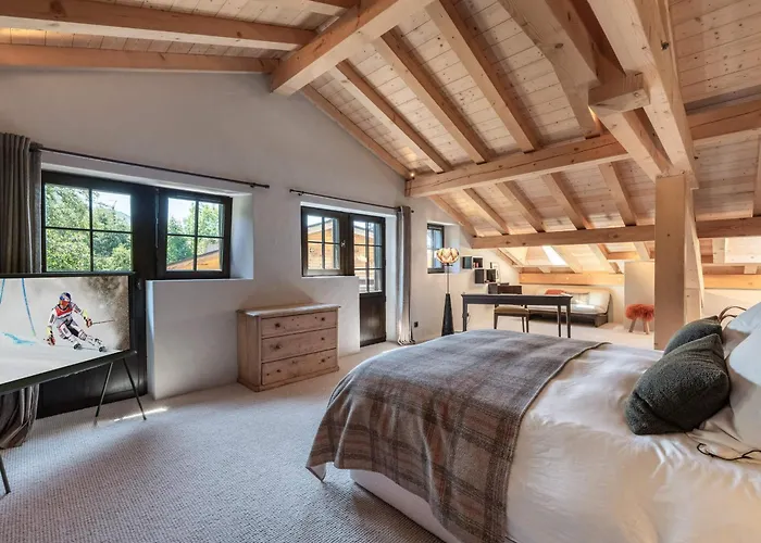 Alpehytte Calme A - 4 Chambres, Proche Centre, Parking Inclus - Fr-1-569-201 Megève