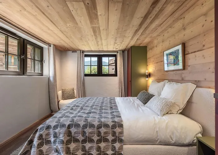 Calme A - 4 Chambres, Proche Centre, Parking Inclus - Fr-1-569-201 * Megève